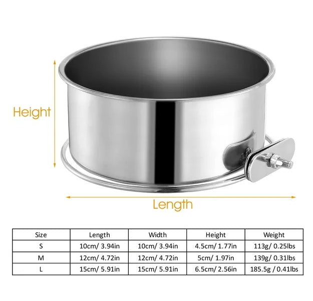 Tainless Steel Pets Bowl