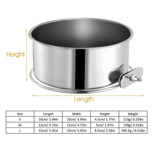 Tainless Steel Pets Bowl