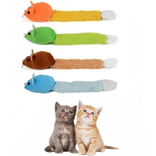 Long Tail Mouse Cat Toys  Mouse Trainning Funny Playing Toys